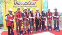 Adhi Persada Property lakukan Topping Off Apartemen Grand Taman Melati Margonda 2