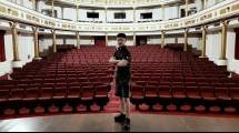 Choi Jan Hung saat di gedung kesenian Jakarta (dok INDUSTRY.co.id)
