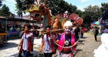 Grebeg Penjalin, di Desa Wisata Rotan Trangsan, Kecamatan Gatak Kabupaten Sukoharjo, Jawa Tengah (Foto: Sukoharjonews.com)
