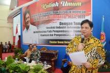 Menperin Airlangga Beberkan Pertumbuhan Ekonomi Morowali di Hadapan Mahasiswa Univeristas Tadulako