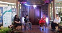 (kika) Regional Head of Agency Development Sequis Fourrita Indah,CFP,CEC - Perancang Busana Indonesia Bunda Anne Avantie - Presenter dan agen Sequis Life sejak tahun 2016 Donna Agnesia 