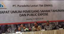 Hampir 100 Persen Laba Bersih 2017 Puradelta Lestari Dibagikan Sebagai Dividen