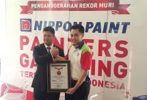 Raih Rekor MURI, Nippon Paint Sukses Gelar Painters Gathering se Indonesia