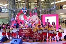 McDonalds Indonesia mengumumkan 2 anak terpilih menjadi Aku Duta Cilik 2018 FIFA World Cup
