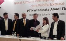 Hartadinata Abadi Bagikan Dividen Tunai 2017 pada Juni 2018