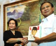 Rachmawati Soekarnoputri dan Prabowo Subianto (Foto Dok Industry.co.id)