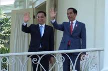 Presiden Jokowi dan PM RRT Li Keqiang (Foto Setkab)
