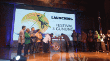 Launching Festival 3 Gunung Lembata, Nusa Tenggara Timur (Chodijah Febriyani/Industry.co.id)