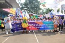 Usung Kolaborasi dengan Federasi Cheerleading Seluruh Indonesia, Aice Meriahkan Parade Asian Games 2018