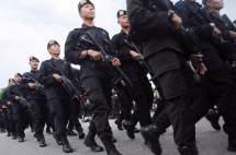 Pasukan Brimob/Polisi (Foto Dok Industry.co.id)