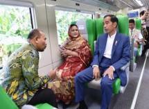 Presiden Jokowi dan Ibu Iirana (Foto Setkab)