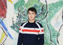 Sehun di Fashion Show Louis Vuitton (Foto : Vogue)