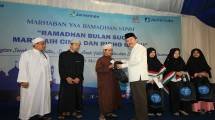 Perum Jamkrindo Bagikan Ribuan Paket Sembako Gratis dan Santunan Yatim Piatu