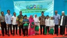 PT Pembangunan Jaya Ancol Tbk (Jaya Ancol) berbagi kebahagiaan bersama 1.000 (seribu) anak yatim piatu dan dhuafa.