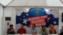 Ketua Umum Lembaga Kemanusiaan ESQ, Lea Sri Endari Irawan tengah