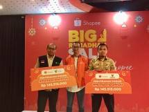 Kampanye #MemberiDariHati, Shopee Berhasil Kumpulkan Donasi Hingga Rp290 Juta