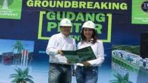 Olympic Development serah terima unit Gudang Pintar di sentul Bersama Direktur Operasi PT Bogorindo Cemerlang, Imelda Fransiska, dan Direktur Marketing serta Sales PT Bogorindo Cemerlang (Feriawan Hidayat/Beritasatu)