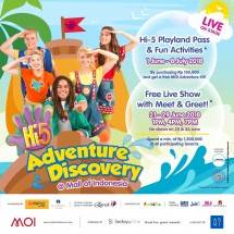 Vocal group Hi-5 akan tampil di Mall of Indonesia