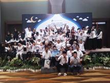 Kegiatan CSR dengan anak yatim di Hotel Santika Medan