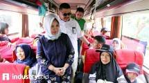 Keperdulian PUSRI terhadap peserta mudik gratis BUMN 2018 