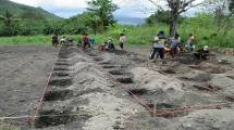 Petani Garap lahan kering untuk pertanian