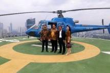 Menteri Perindustrian Airlangga Hartarto bersama Chairman Jababeka S.D. Darmono saat mengunjungj Kawasan Industri Jababeka (Foto: Dok. Industry.co.id)