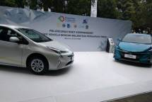 Mobil Listrik Hybird Toyota (Foto: Ridwan/Industry.co.id)