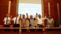 Kementerian BUMN mengapresiasi keputusan Asosiasi Pilot Garuda (APG) dan Serikat Karyawan Garuda (Sekarga) yang membatalkan aksi mogok dan berkomitmen bersama manajemen dalam upaya pengembangan perusahaan.