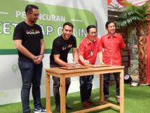 GO-JEK dan Telkomsel Bekerja Sama Luncurkan Paket Siap Online (Foto Abe) 