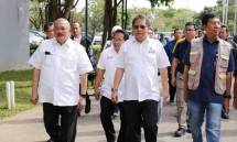 Menkominfo Rudiantara dan Gub Sumsel Alex Noerdin (Foto Dok Industry.co.id)