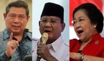 SBY, Prabowo, dan Megawati
