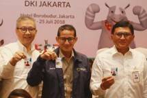 Bank BRI Sediakan ID Card Terintegrasi BRIZZI untuk Volunteer (Foto Rizki Meirino)