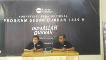 Konferensi Pers Nasional PKPU HI Program Sebar Qurban Nusantara 1439 H
