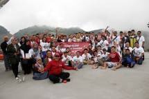 Halal bihalal Bukalapak bersama Pelapak se-Indonesia di Dieng. (Dok Industry.co.id)