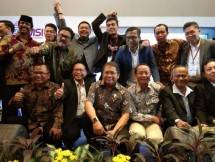 Menteri Komunikasi dan Informatika, Rudiantara turut membuka Rapat Kerja Nasional (Rakernas) III Serikat Media Siber Nasional (SMSI) di Hotel Sari Pan Pacific, Rabu (25/7/2018)