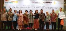 Bank Danamon dan Adira Berbagi Buku untuk Indonesia (Foto Dok Industry,co.id)