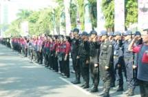 Apel serah terima 1.418 Volunteer AGP kepada INASGOC (Foto: Ridwan/Industry.co.id)