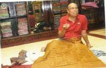 Zainal Songket Palembang (FotoBeritasatu)