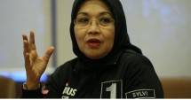 Cawagub Sylviana Tundukkan Kepala Datangi Bareskrim