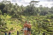 Wisman di Ubud Bali (Foto Dok Industri.co.id)