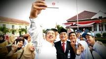 Direktur Utama BTN Maryono usai menjadi inspektur upacara HUT RI ke-73 di Bengkulu