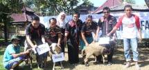 Kurban Forwan Bantu dan Berdayakan Warga Parungkuda Sukabumi (Foto Amz)