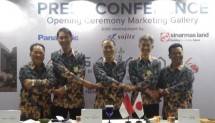 PT Puradelta Lestari Tbk anak perusahaan Sinar Mas Land bersama dengan PT Panasonic Homes Global Indonesia meluncurkan Marketing Gallery dan mengembangkan proyek hunian Savasa di kota Deltamas, Cikarang, Kabupaten Bekasi, Sabtu (15/9/2018).