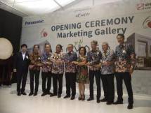 PT Puradelta Lestari Tbk anak perusahaan Sinar Mas Land bersama dengan PT Panasonic Homes Global Indonesia meluncurkan Marketing Gallery dan mengembangkan proyek hunian Savasa di kota Deltamas, Cikarang, Kabupaten Bekasi, Sabtu (15/9/2018).