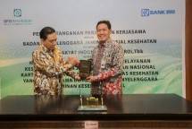 BRI Sediakan Pembiayaan Tagihan Faskes Mitra BPJS Kesehatan (Foto Meirino)