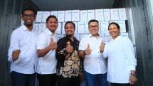 Perkuat Rupiah, Menteri Rini Lepas Ekspor Produk Ikan BUMN di Makassar