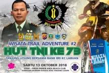 Peringati HUT TNI Ke-73, TNI Gandeng IMI Gelar Wisata Trail Adventure di Tanjung Lesung