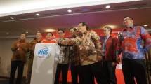 Menperin Airlangga Hartato resmi membuka pameran sepeda motor atau Indonesia Motorcycle Show 2018