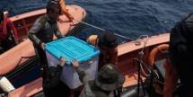 Foto TNI AL Temukan Black Box Pesawat Lion Air JT-610, Kamis (1/11/2018)