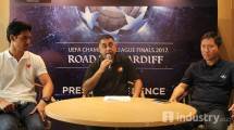 Peluncurkan program Road to Cardiff (Hariyanto/ INDUSTRY.co.id)